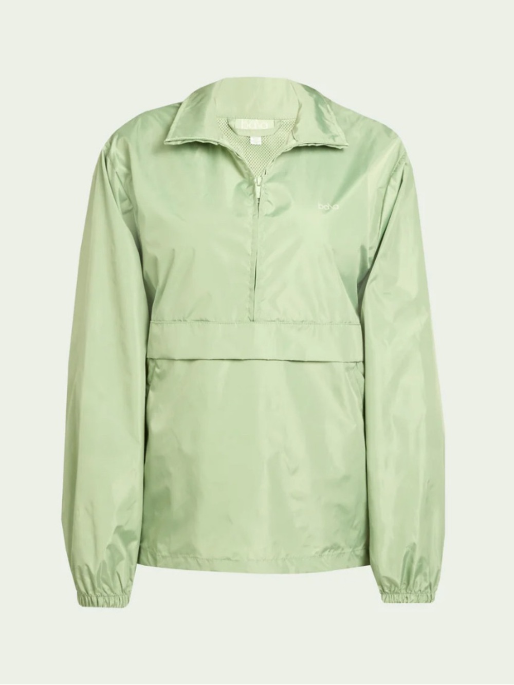 New BALA Breakaway Half-Zip Windbreaker Jacket in Sage Green Size S/M